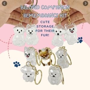 Beloved Companion Remembrance Kit for Dogs; Magnetic Frame, Fur Storage Ornament